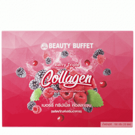 Beauty Buffet ,Berry Triple Collagen 15000 mg., เบอร์รี่ ทริปเปิ้ล คอลลาเจน,Beauty Buffet  Berry Triple Collagen 15000 mg.,คอลลาเจน,บิวตี้บุเฟ่ต์,Beauty Buffet  Berry Triple Collagen 15000 mg. ราคา,Beauty Buffet  Berry Triple Collagen 15000 mg. รีวิว,Beauty Buffet  Berry Triple Collagen 15000 mgซื้อไดที่
